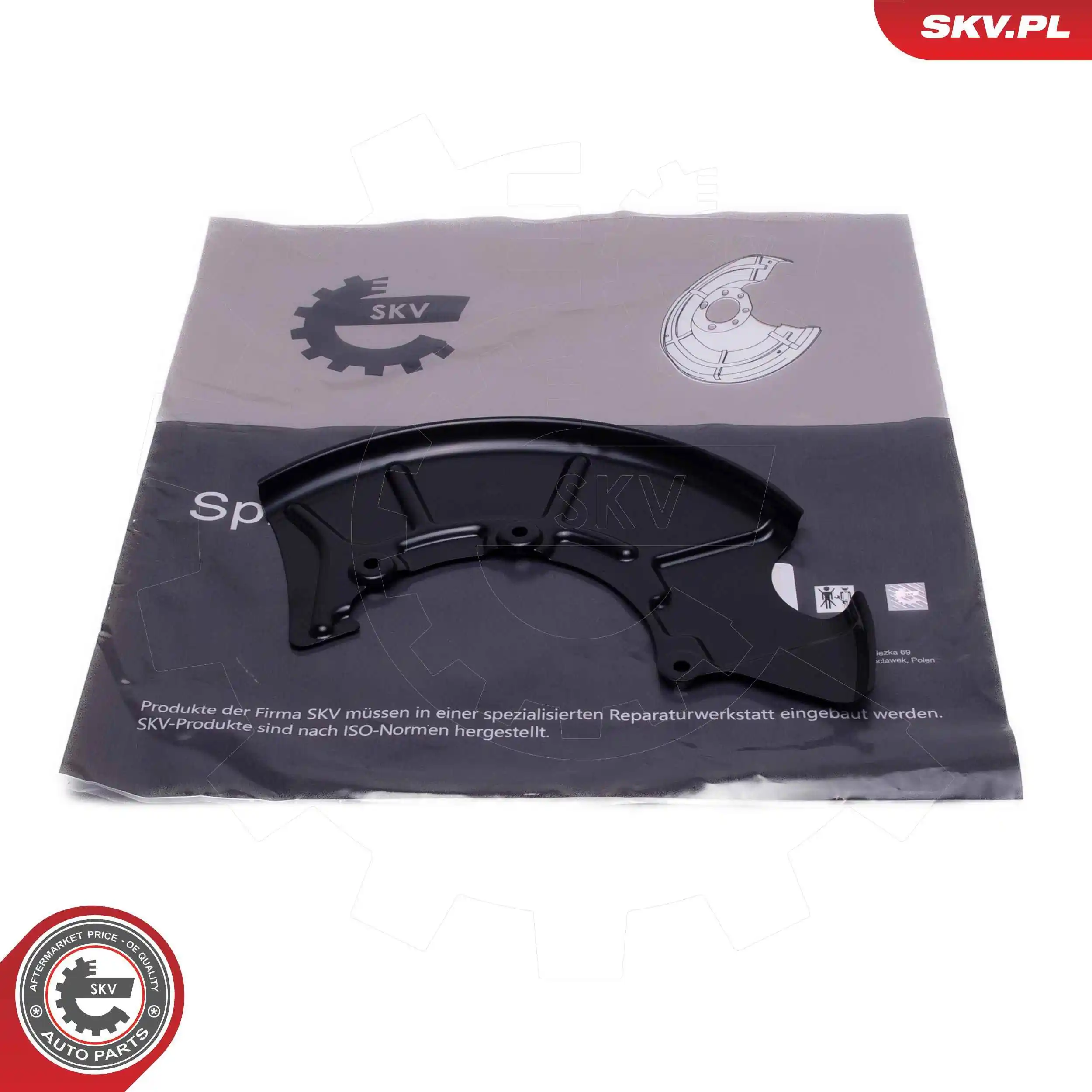 Splash Guard, brake disc